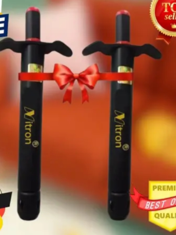 Black Pack of 2 Heavy Stainless Steel