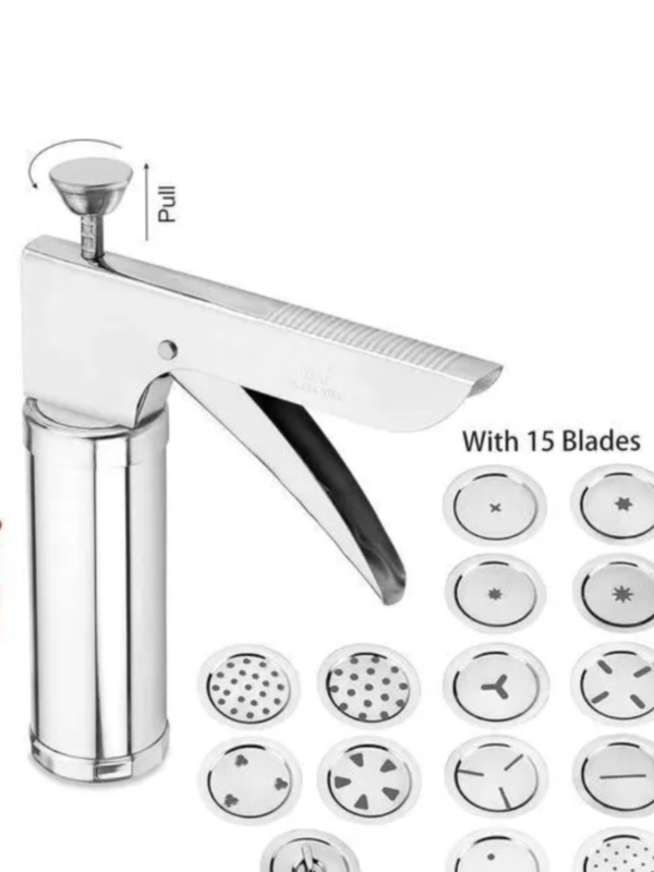 Stainless Steel Kitchen Press with 15