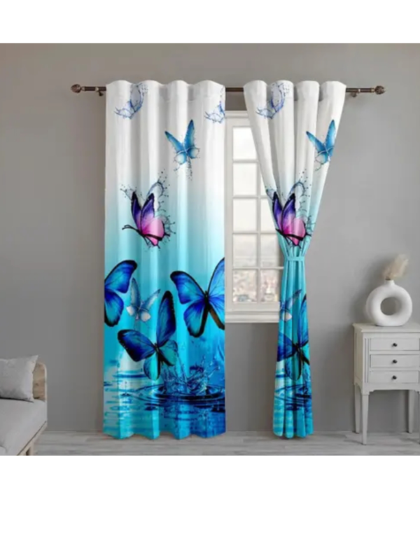 BAHURJA TEXTILE Elite Attractive Curtains & PACK OF 1 PIES