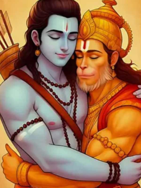 Ramshanumanwallstickerselfadhesivesticker(pachof1)