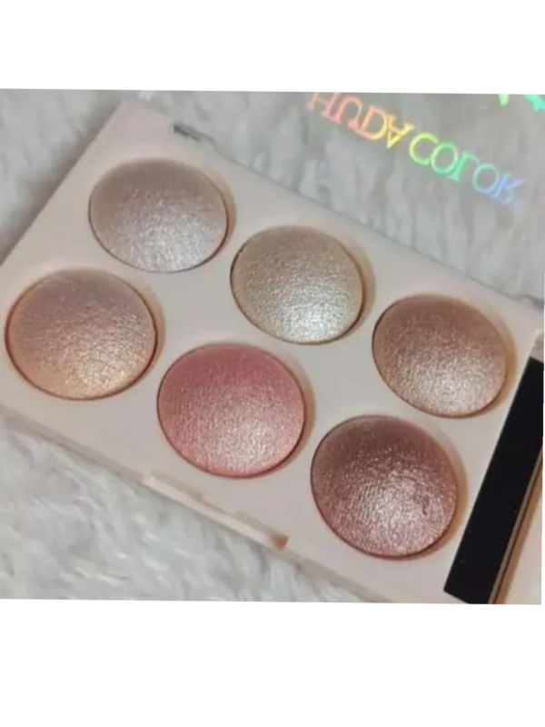 Highlighter palatte + mirror