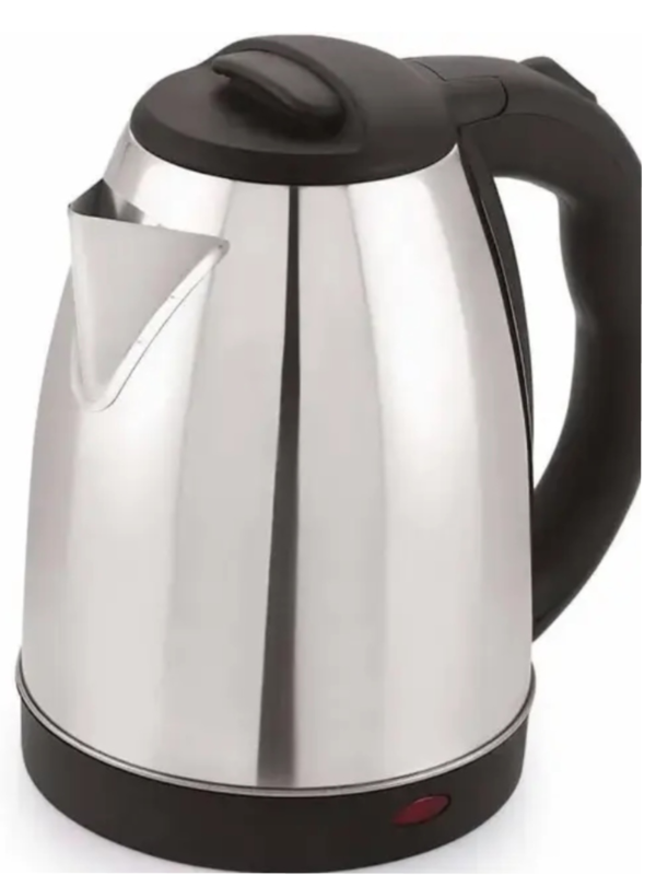 2 L Stainless Steel Electric Kettle Electric Kettle (2 L, Silver
