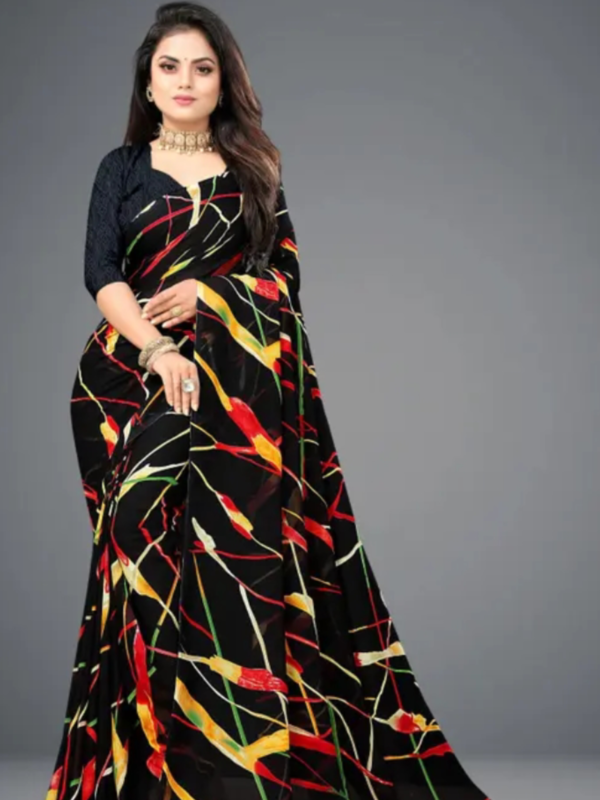 Daily wear georgette saree