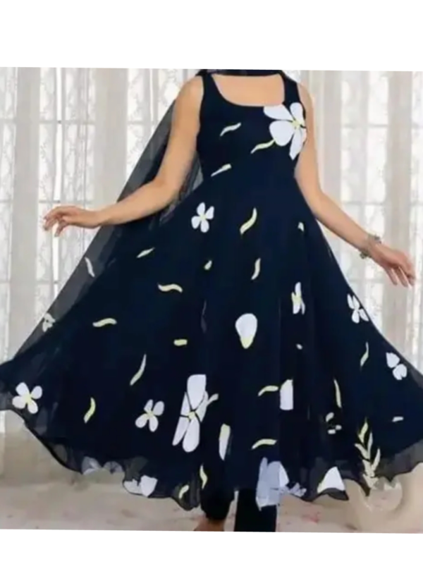 Elegant Black Gown for Women