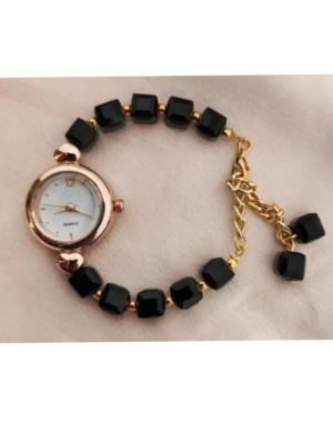 New Design crystals beads trending korean watch || Women Watch || watch for girls || girls watch