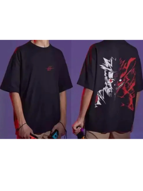 Comfy Modern Men Polyester Tshirts Back Print Anime