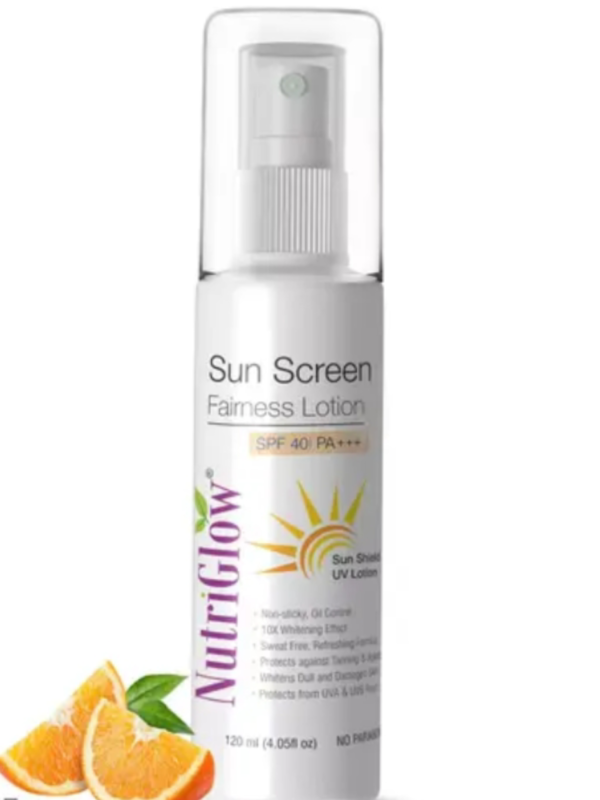 Nutriglow sunscreen fairness lotion