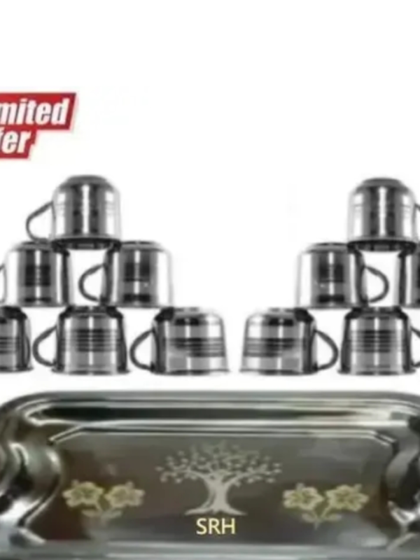 Stainless steel tea & coffee cups