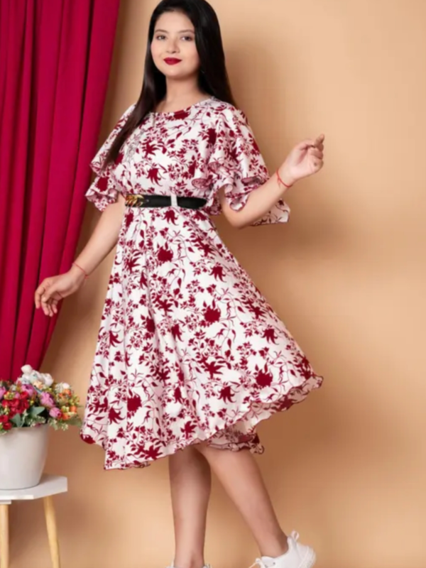 Women frock 2Fabric: RayonSleeve