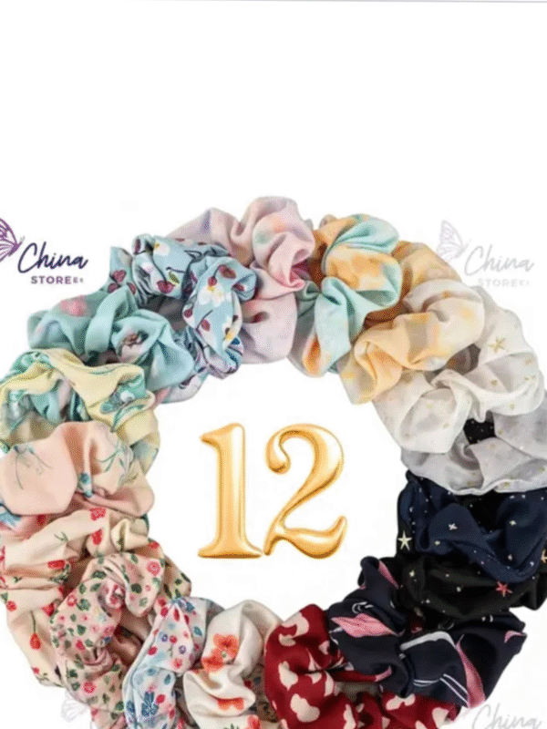 Chlna store scrunchies