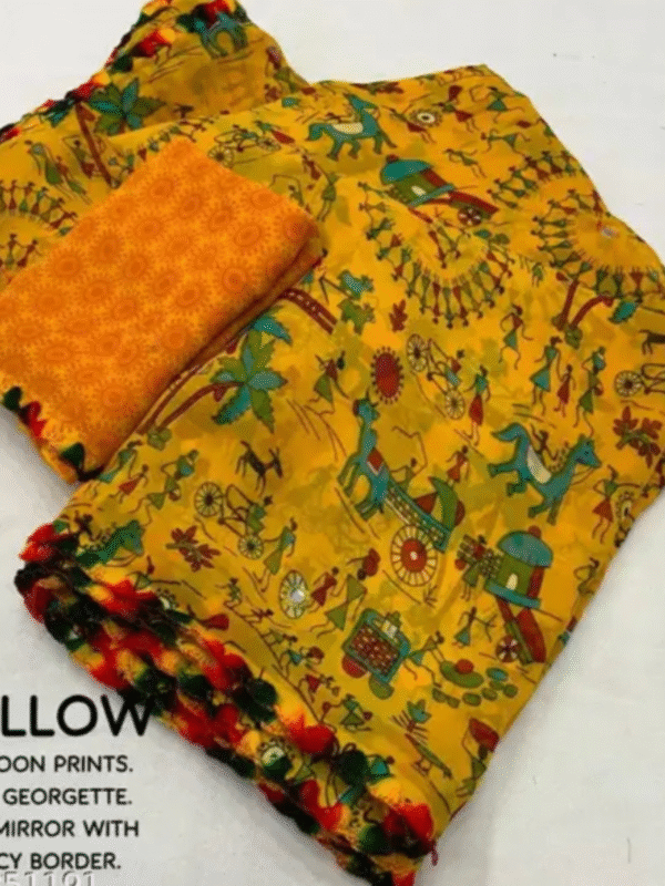 Dhanlaxmi kalamkarl best sarees