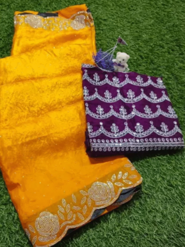 Siroski worked sarees