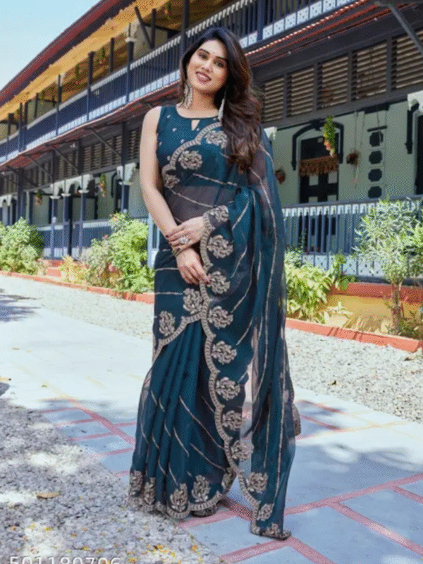 Shimmer sarees sarees for wedding