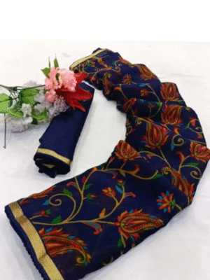 Printed saree