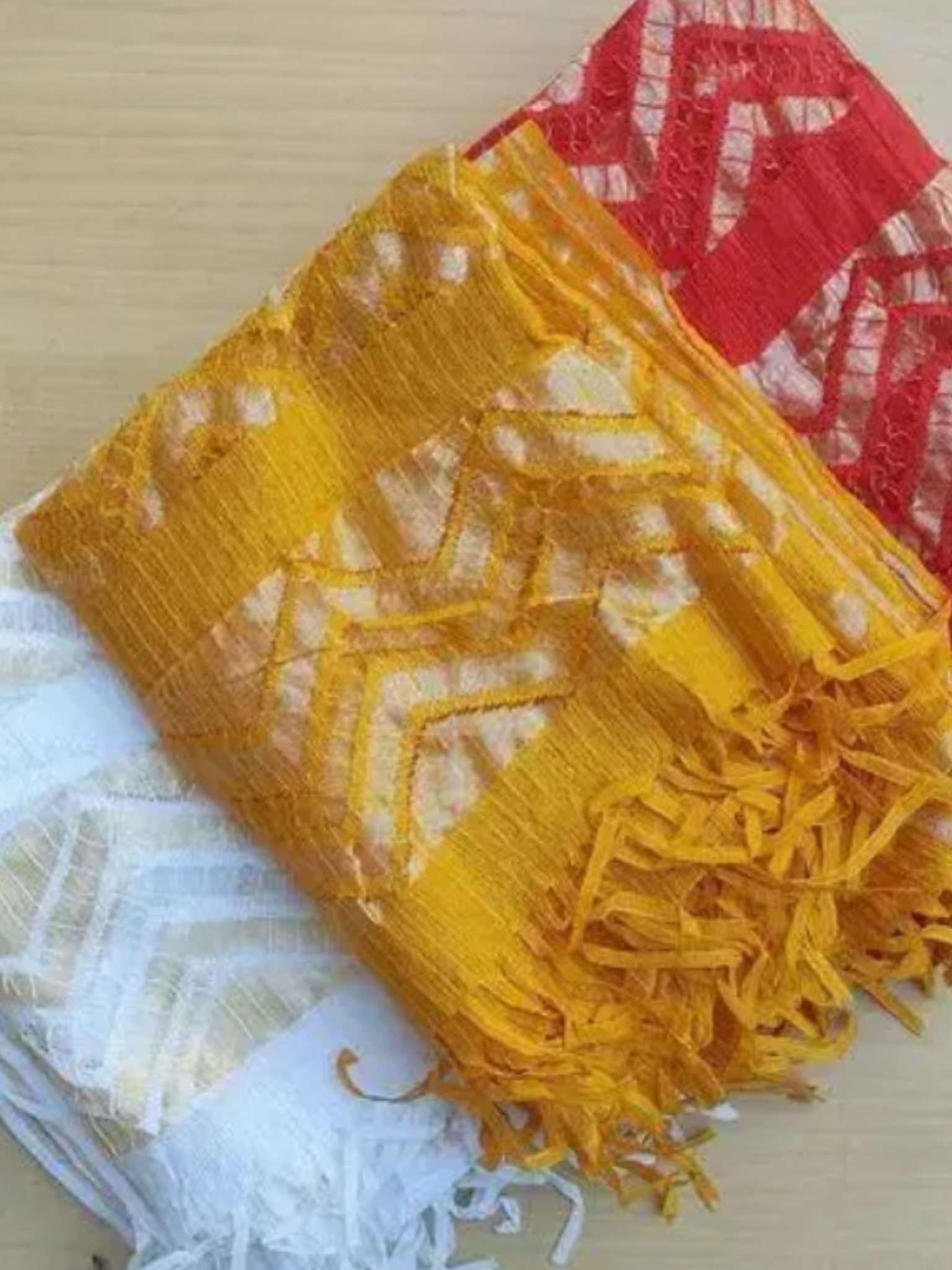 3 place combo banarasi rasal silk dupatta