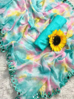Prizam printed saree with