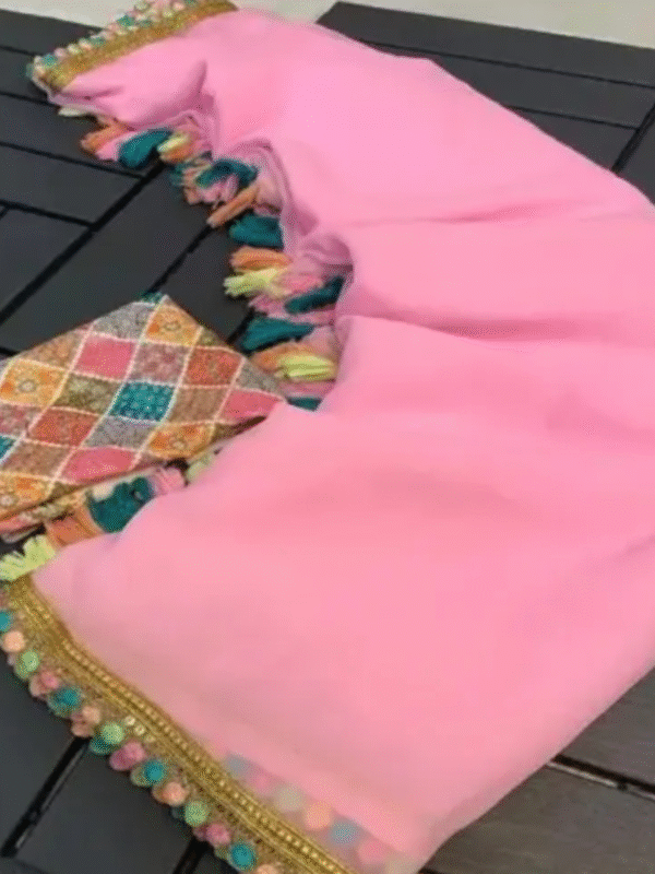 Sarees multi lace women