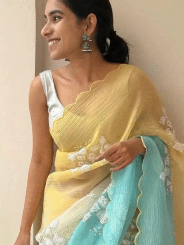 Designer two ton saree
