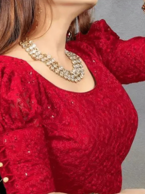 Ready made net woman blouse