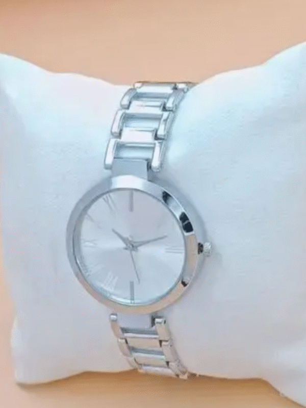 New fancy solid dial attractive metal chain bracelet