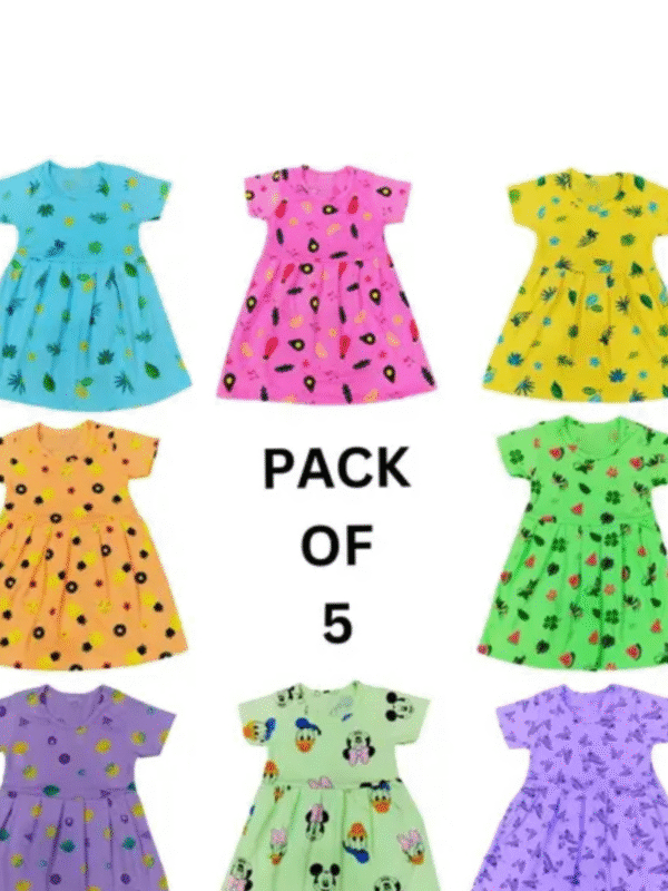 Girls frocks (pack of 5)