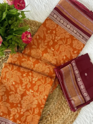 Woman cotton print sadi