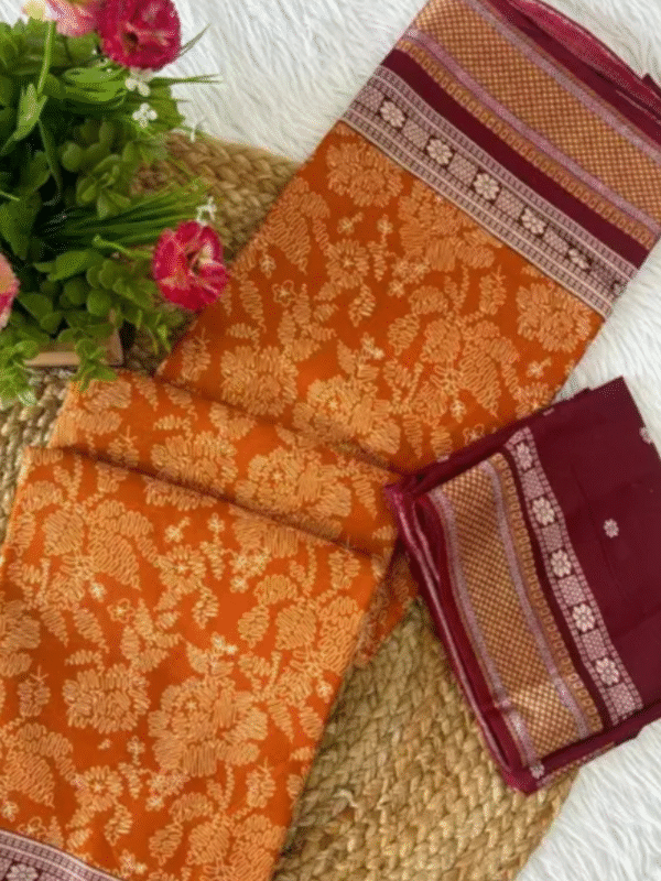Woman cotton print sadi